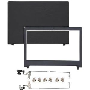 WANGHUIH LCD Back Top Cover Case Achterdeksel & Voorrand & Schermscharnieren Compatibel met Lenovo Ideapad 110-14ISK Laptop