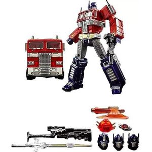 Transformers speelgoed: MP10V Prime+Tactical Container Mobiel metamorfisch speelgoed, actiepop, metamorfisch speelgoed, ninjarobot, speelgoed for kinderen vanaf 8 jaar. De hoogte van dit speelgoed is