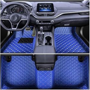 Car Floor Mats for Renault Captur 2018-2023, Replacement car parts Car Mat All-Inclusive Style Car Mat Front and Rear Floor Mat,F Blue