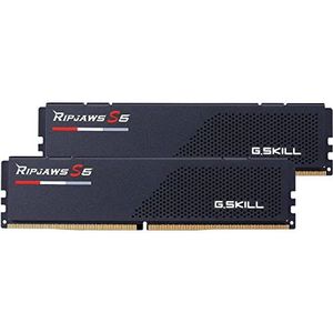 G.SKILL Ripjaws S5 Series (Intel XMP 3.0) DDR5 RAM 48GB (2x24GB) 5200MT/s CL40-40-83 1.10V Desktop Computer Memory UDIMM - Mat Zwart (F5-5200J4040A24GX2-RS5K)
