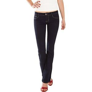 Fraternel Dames Jeans Spijkerbroek Boot gesneden stretch Donkerblauw M / 38 -W30