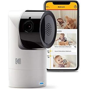 KODAK Outdoor Smart Baby Camera Koester C125 met Mobiele App - 720p Hoge Resolutie Baby Camera