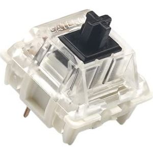 Pack Gateron ks-9 Key Switches voor Mechanische Gaming-toetsenborden | Plaat Gemonteerd (Gateron Black, 90 Stuks)