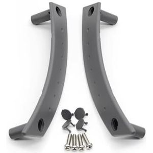 Auto interieurdeurgrepen Voor VW Voor Kever 2000-2010 LHD RHD Auto Interieur Linker Rechter Deurgreep Beschermpaneel 1C0867171(Gray 2PCS Set)