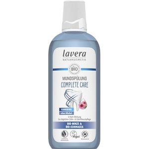 lavera - Mondspoeling Complete Care - 400 ml - Alcoholvrij - Fluoridevrij - Biologische Munt en Echinacea