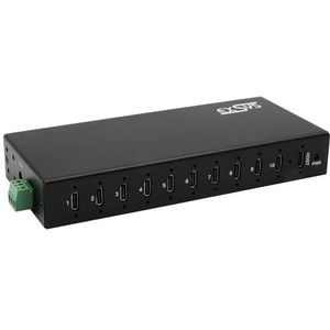 EX-12270HMS - USB 3.2 Hub - Metalen - 10x USB-C - 10 Gbit/s
