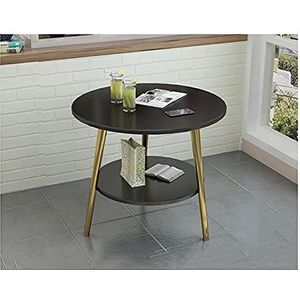 Kleine salontafel Nordic salontafel bloem tafel kleine ronde tafel eenvoudig modern appartement slaapkamer balkon dubbele creatieve mini sofa bijzettafel Kleine Theetafel (Color : C)