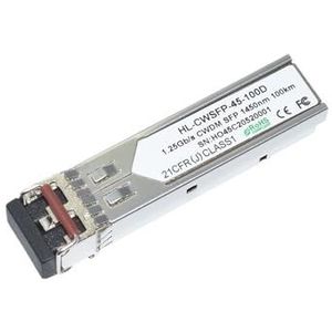 OXFMXVBTR 1.25G CWDM SFP 100km 1270 tot 1450nm1G 1000base mini-GBIC voor Cwdm Mux/Demux Compatibel met de meeste schakelaars (1450nm)