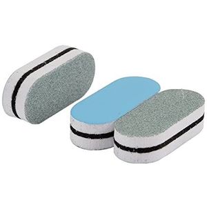 Nagelvijl Schuren Buffer Blok, 100 stuks Multicolor Dubbelzijdige Mini Spons Nagelvijl Buffer Blok Nail Art Bestanden (100 stuks Blauw)