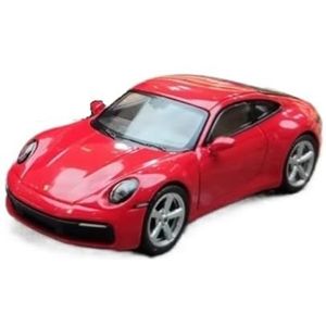 1/64 Voor 911 Carrera S Legering Model Auto Vakantie Geschenken(No box)