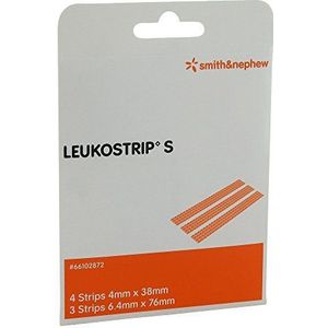 Leukostrip S wondnaadstrips 4x38 mm