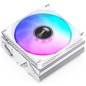 HX4170D CPU-ventilator met onderdrukkoeler, temperatuurregeling voor 1700 12e generatie, ITX, wit, AM4, zonder licht (WHITE)