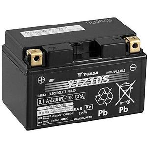 Batterij Yuasa YTZ10S voorgeladen, compatibel met Yamaha MT-09 MT09 Tracer XSR 900