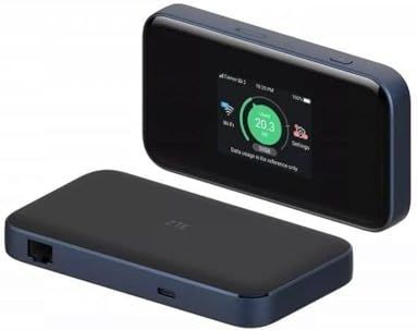 ZTE - MU5002 - Router - Zwart - Mobiele 5G Wi-Fi-router met Wi-Fi 6