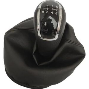 5/6 Versnellingen Pookknop Met Stickkop Voor Mercedes Voor Benz C-Klasse W203 S203/W202 BJ A-Klasse W168 Auto Versnellingspookknop(6 speed)