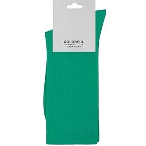 ZSUN Uniseks sokken heren en dames meerkleurig katoenen sokken maat 38-42 code 15558, Jade, 38-42