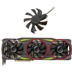 T129215SU Grafische Koeler Fan Voor ASL voor Manli RTX3080 3090 90HX Gallardo RTX3090 RTX3070 Ti 3080(B-Fan)