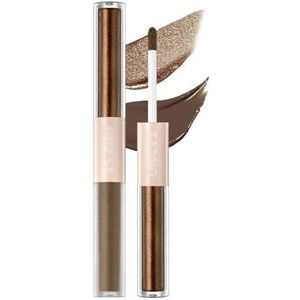 Dubbele kop glitter goud roze oogschaduwpotlood 2 in 1 parelachtige matte oogschaduwstick Shimmer contourschaduwpen oogmake-up (Size : 05)