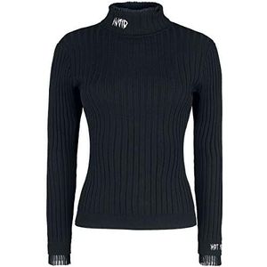 Jawbreaker Avoid Turtle Neck Sweater Sweatshirts zwart XL