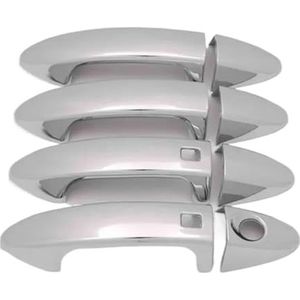 Buitenste Handgreep Van Auto Styling Beschermhoes Trim Voor F&ord Voor Ecosport 2013 2014 2015 2016 2017 2018 ABS Chrome Deurgreep Kom Vervanging Buitendeurgrepen(2)