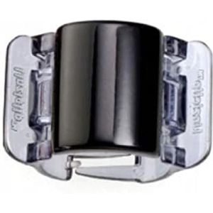 LinziClip Midi The Ultimate Claw Clip Black / Clear Wings
