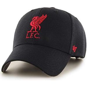47 Brand Fc Liverpool Verstelbare Cap Meest Valuable P. EPL, zwart/rood (zwart/rood), Eén maat