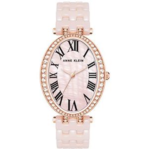 Anne Klein Casual Horloge AK/3900RGLP, Blozen, riem