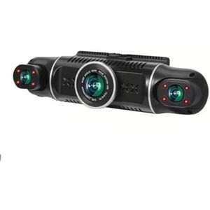 Dashcam Y19BL Vier Kanalen DASH CAM Voor Achter Links Rechts Vier Camera's Black Box Vierweg AUTO DVR Autovideorecorder Auto WiFi-camera Autocamera(Y19BL 32G)