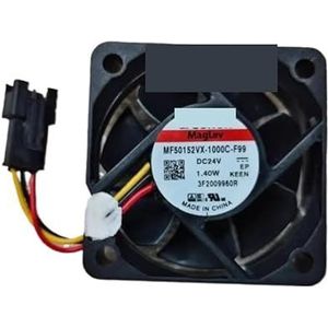Voor SUNON MF50152VX-1000C-F99 DC 24V 1,40W 50x50x15mm 3-draads serverkoelventilator