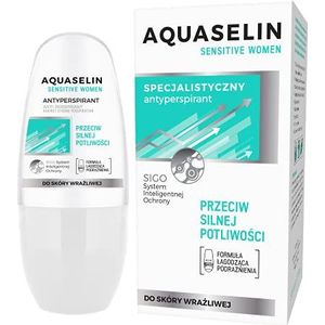 Aquaselin Sensitive Women gespecialiseerde anti-transpirant roll-on 50 ml