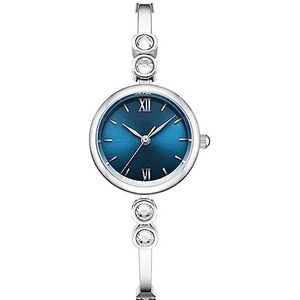 Polshorloge Horloges 26 mm quartz uurwerk Polshorloges voor dames Polshorloge Slanke steentjes Armband Klok Polshorloge Elegant horloge Mode-stijl