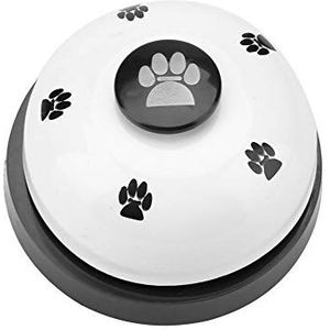 Pet Bell, Bell Hondenspeelgoed Nteractive Bell Toy voor Cat for Pet for Hond(wit)