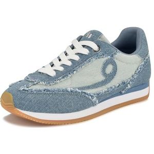 Nine West Fivo sneakers voor dames, Dark Blue Denim 400, 39.5 EU