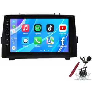 Android 14 Autoradio Sat Navi voor T-oyota NOAH (2007-2013) 9 Inch Touchscreen Multimedia Speler met Draadloze Carplay GPS Navigatie FM RDS Bluetooth 5G-WiFi SWC DSP,M120s