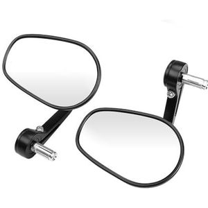 Achteruitkijkspiegels aan de zijkant Spiegel Bar End Motorfiets Achteruitkijkspiegel Universeel Voor Kawasaki Z1000 Z750 Achteruitkijkspiegel