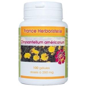 CHRYSANTELLUM Americanum capsules 100 capsules gedoseerd met 250 mg.