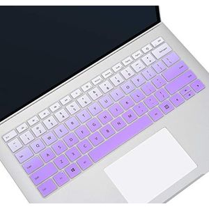 Siliconen Toetsenbordhoes voor Microsoft Surface Laptop 5 4 3 13,5 & 15 Inch, Surface Laptop Studio 14,4 Inch Touchscreen, Toetsenbord Skin en Protector