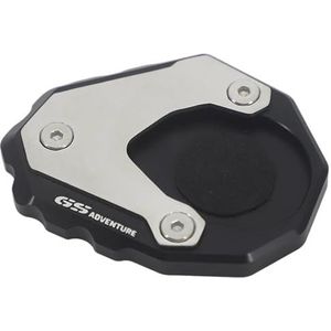 Standaardkussen Motorfiets Kickstand Voet Zijstandaard Uitbreiding Vergroter Voor BMW R1200GS R 1200 1250 GS ADV Rallye LC2013-2018 stellage (Kleur : Zwart)