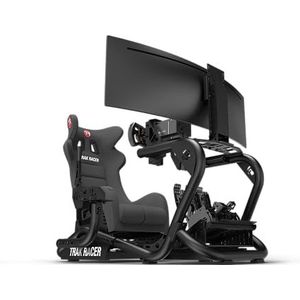 Trak Racer computer pc kastplank voor TR8 Pro en Alpine Racing TRX cockpit duurzame zwarte houder compatibel met aluminium profiel rigs eenvoudige montage verstelbare universele bevestiging