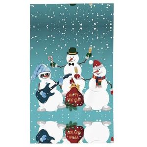 Kerst Sneeuwpop 3 X 5 Ft Lente Vakantie Banner Kleurrijke Pasen Tuin Vlag Decoratieve Huis Vlag Banner Met Grommets Voor Outdoor Indoor Pasen Party Decor (Klassieke Stijl)