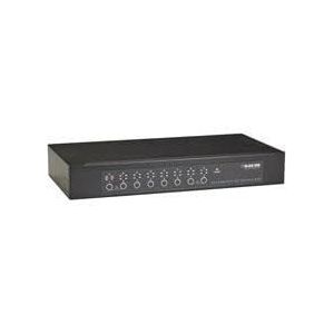Black Box 16PT SERVSWITCH EC DVI USB SINGLE HEAD KVM SWITCH, W126133033 (SINGLE HEAD KVM SWITCH KV9516A, 1920 x 1200 pixels, Rack mounting, Black)
