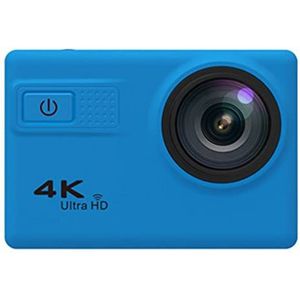 HD 4K Sport Waterdichte Camera Duiken Aerial Photography Riding 2.0 Inch WIFI Sport dv(Color:Blue)