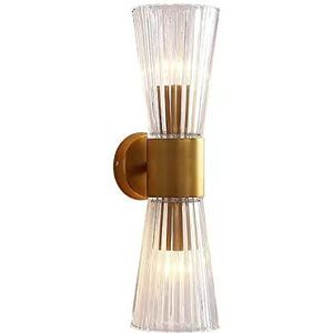 Wandlampen Lichte luxe kristallen wandlamp woonkamer TV Achtergrond wandlamp gangpad Corridor Lamp slaapkamer bedlamp Beugel lamp