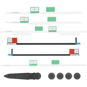 Zelfklevende strip voor lcd-scherm, plakband stripkit, reserveband compatibel met Apple iMac 27 inch A1419 Retiona 2012-2015, met gereedschappen voor het openen van het lcd-display (bijgewerkt model
