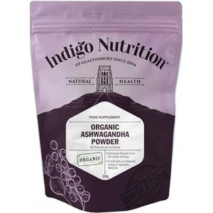Indigo Herbs Bio Ashwagandha Poeder 500g | Organic Ashwagandha Powder