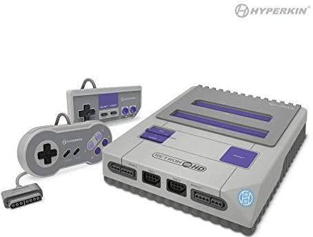 Hyperkin - RetroN 2 HD - Spelcomputer - Grijs - Voor NES en Super NES