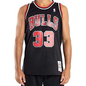Mitchell&Ness Chicago Bulls Blouse voor heren, zwart/zwart., M