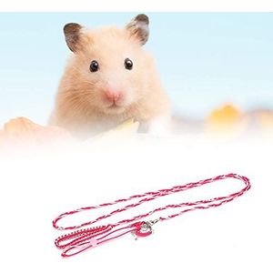 Ontwerp van de gesp aanpassen Kleine huisdierentuigriem, Hamster-rugband, huisdieren voor ratten(Pink)