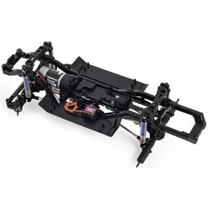 Op afstand bestuurbaar metalen chassis Voor TRX4 1/10 RC Crawler Auto DIY Upgrade Kit Onderdelen 2-Speed ​​Versnellingsbak Frame Chassis (Color : B)