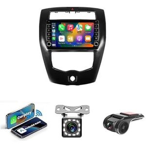 Android 14 2 DIN Autoradio Stereo 9 inch Screen voor Nissan Livina 2 2007-2016 GPS Navigatiesysteem FM AM RDS DAB+ Radio Carplay Android Auto Qualcomm BT 5.0 Dolby DTS(NF-1 4Core 1+32G)